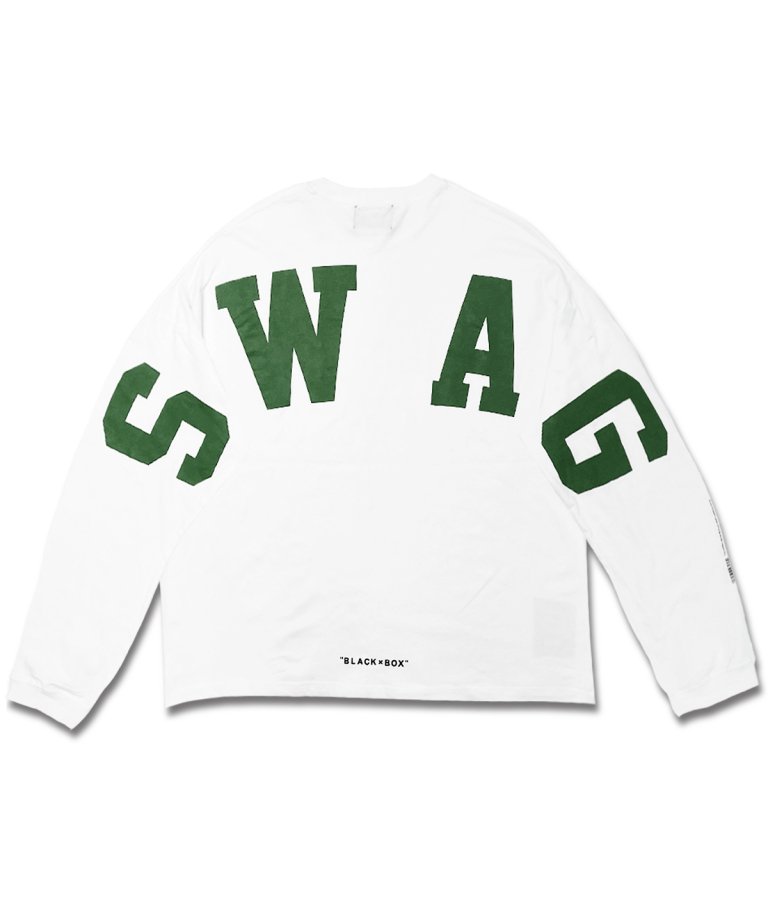 23SSǿBLACKBOX Swag Arch Long T-Shirts.WHTGREEN