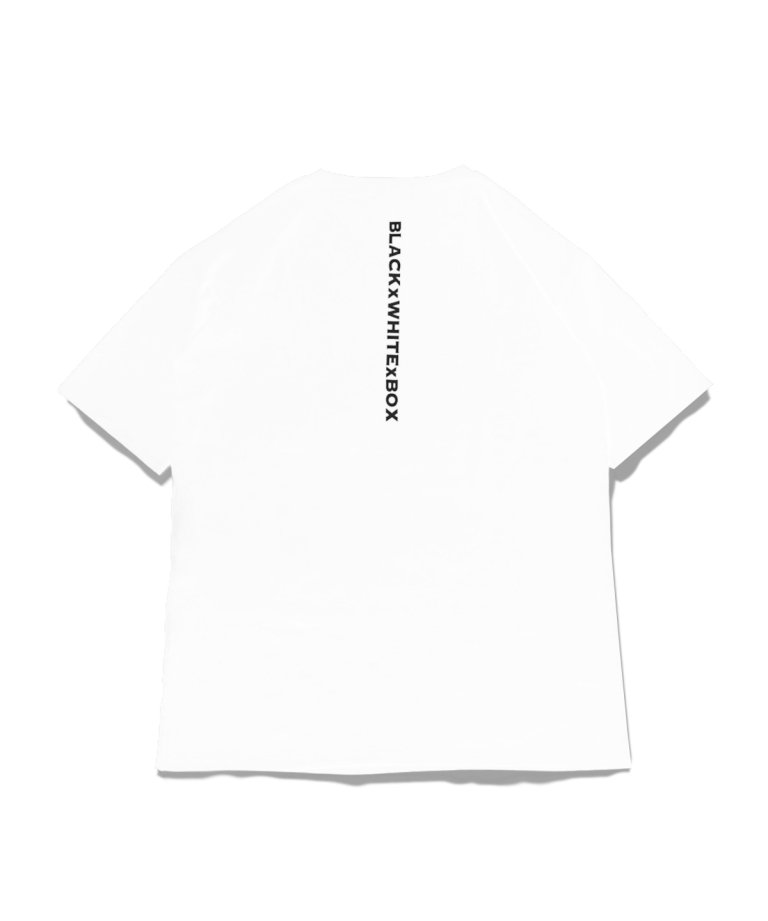 23SSǿBLACKBOX BACK LINE Over Size T-Shirts.WHT