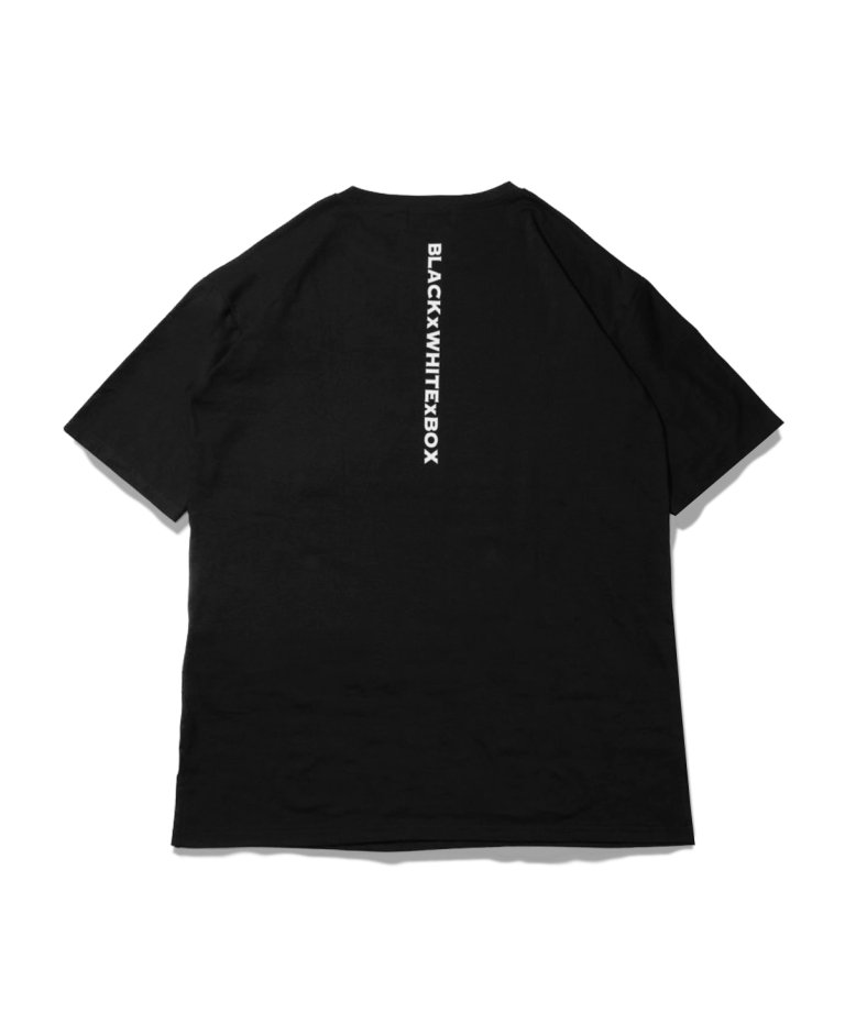 23SSǿBLACKBOX BACK LINE Over Size T-Shirts.BLACK