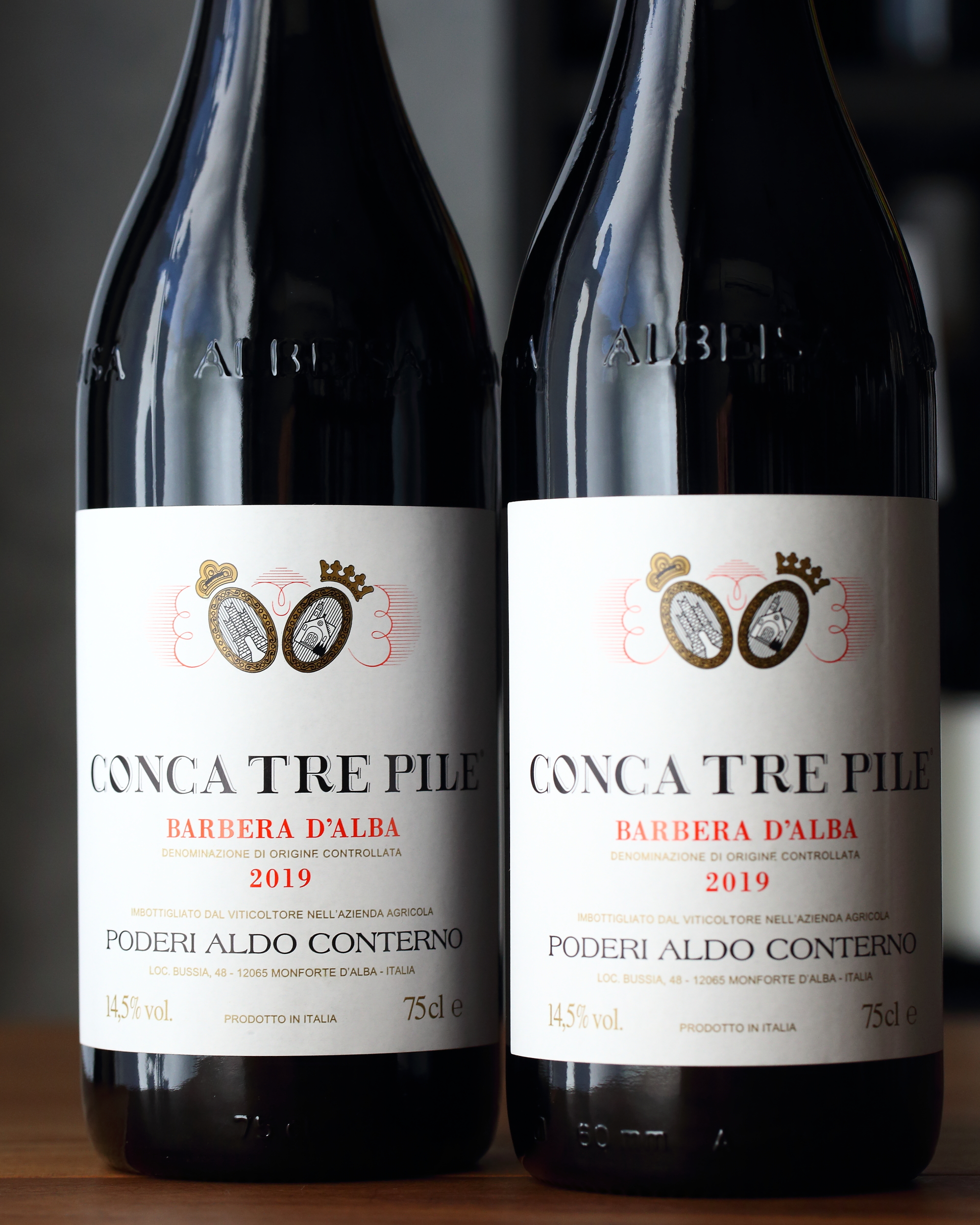 アルドコンテルノのバルベーラダルバコンカトレピーレ