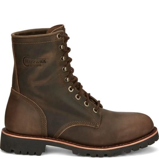 チペワ ワークブーツ CHIPPEWA チペワ ワークブーツ 90096 6INCH PLAIN TOE BOOTS