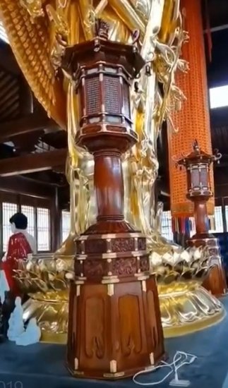 大型置き灯籠 八角灯籠 欅 金具付 総高２４６ｃｍ １対【受注制作品】 - JAC創藝 オンラインショップ