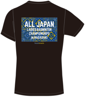 第41回全日本レディースバドミントン選手権大会　Tシャツ