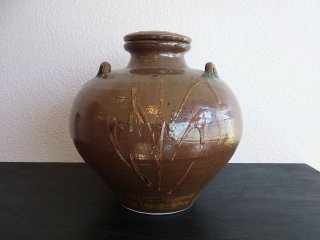 完成品 【名工】上江洲茂生 やちむん 壺 茂生窯 陶芸 - www.savifar.com