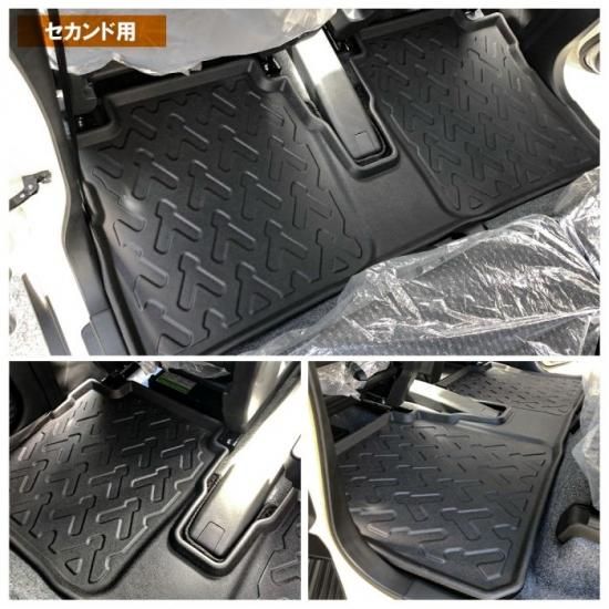 新型ハスラー MR52S MR92S 防水 3Dフロアマット 1P 2列目 セカンド