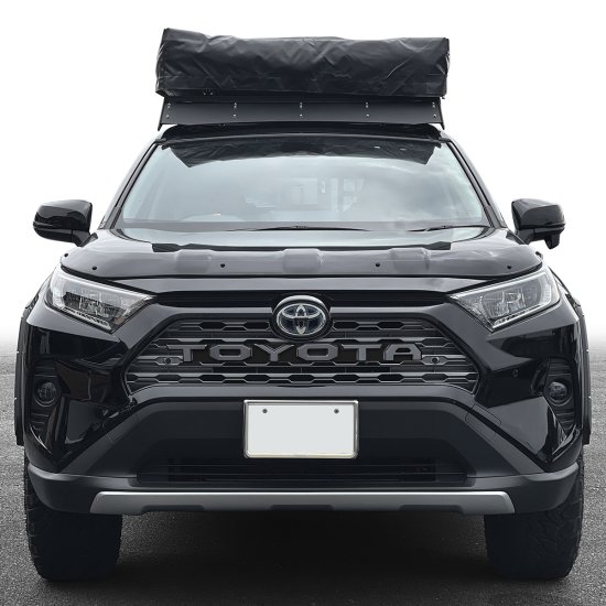 RAV4 50系 標準グレード グリル エンブレムベース エンブレム フロントグリル ロゴ TOYOTA トヨタ レッド ホワイト 1G3 オリジナル  ラプターグリル 社外 カスタム パーツ 宅配 - ネクサスジャパン