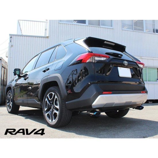 新型 RAV4 パーツ 50系 PHV マフラーカッター シングル ストレート