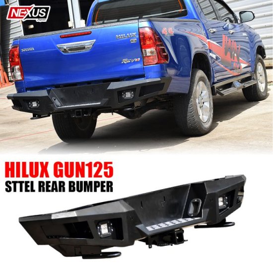 トヨタ ハイラックストラック/HILUX GUN125 後期：純正 バンパープロテクター