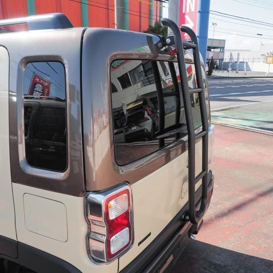 スズキ ハスラー用 スチール製リアラダー ハスラー MR52S MR92S リアラダー スチール製 はしご ハシゴ