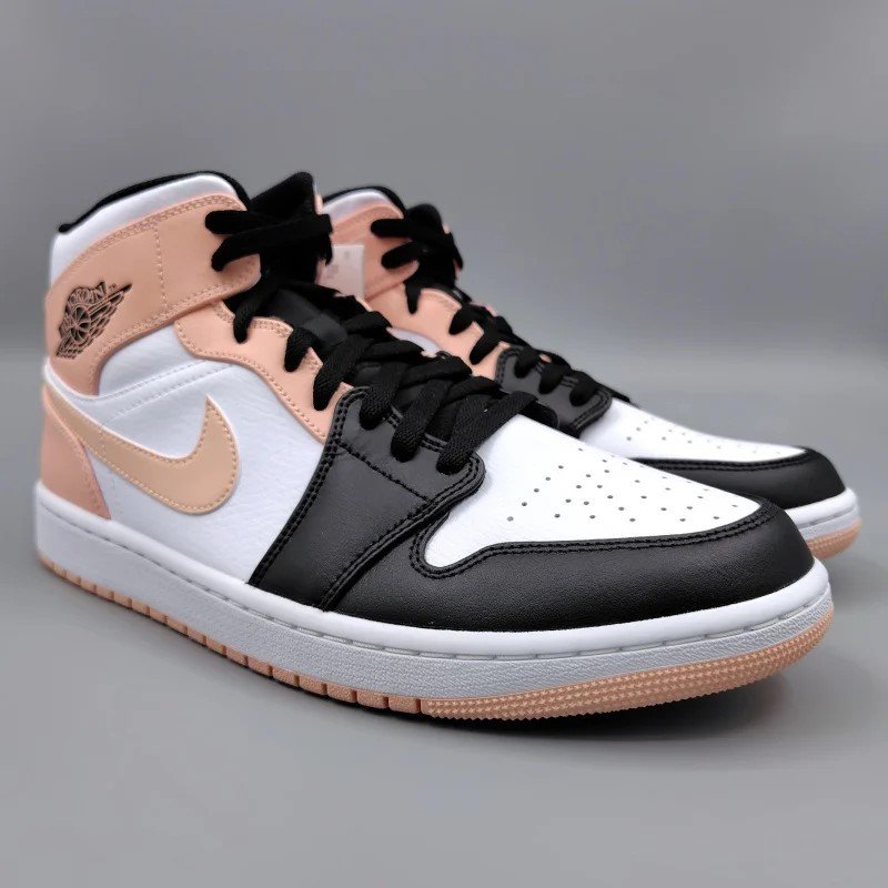 AIR JORDAN 1 MID( 硼 1 ߥå) 554724-133 28.5cm ۥ磻/ԥ/֥å  2 snisellya