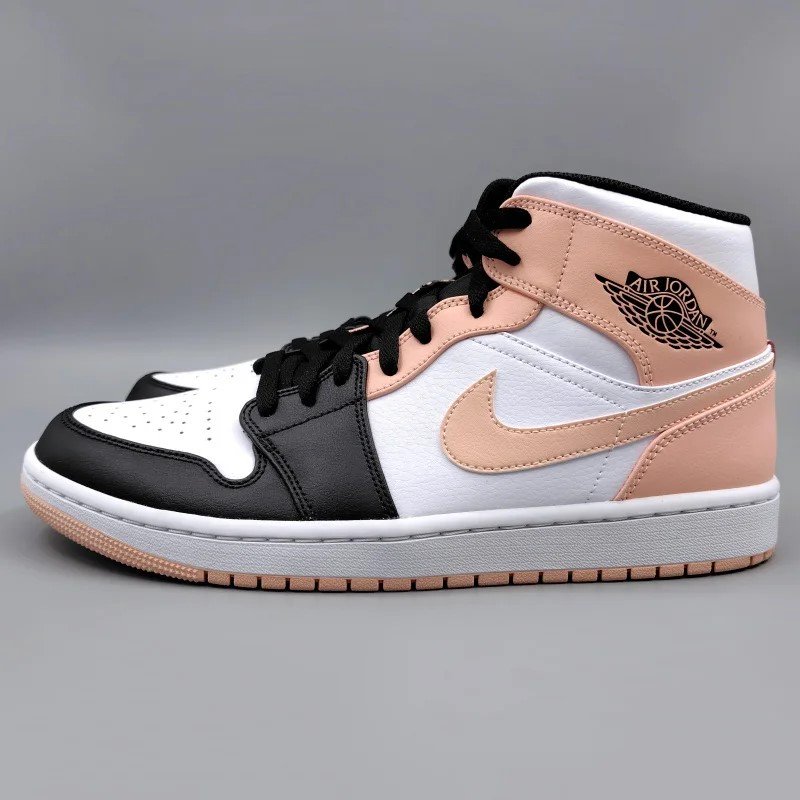 AIR JORDAN 1 MID( 硼 1 ߥå) 554724-133 28.5cm ۥ磻/ԥ/֥å  3 snisellya