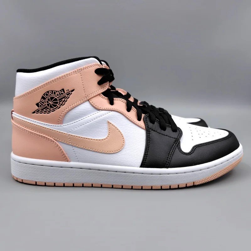 AIR JORDAN 1 MID( 硼 1 ߥå) 554724-133 28.5cm ۥ磻/ԥ/֥å  4 snisellya