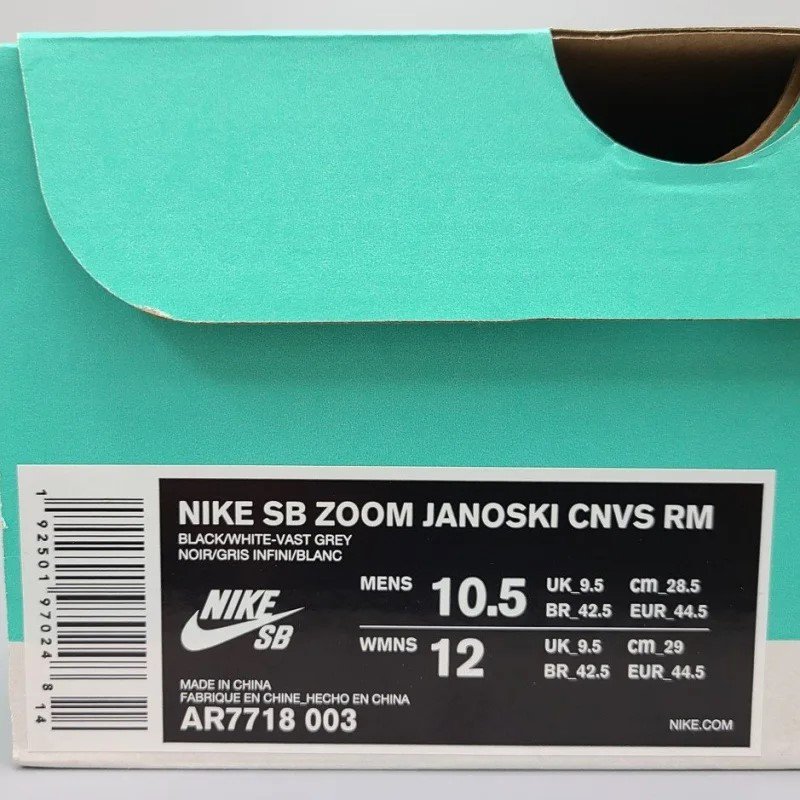 NIKE SB ZOOM STEFAN JANOSKI CNVS AR7718-003 28.5cm 졼/  13 snisellya