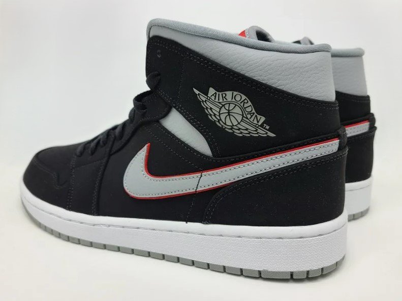 AIR JORDAN 1 MID( 硼 1 ߥå) 554724-060 28.5cm  ֥å/졼å 5 snisellya