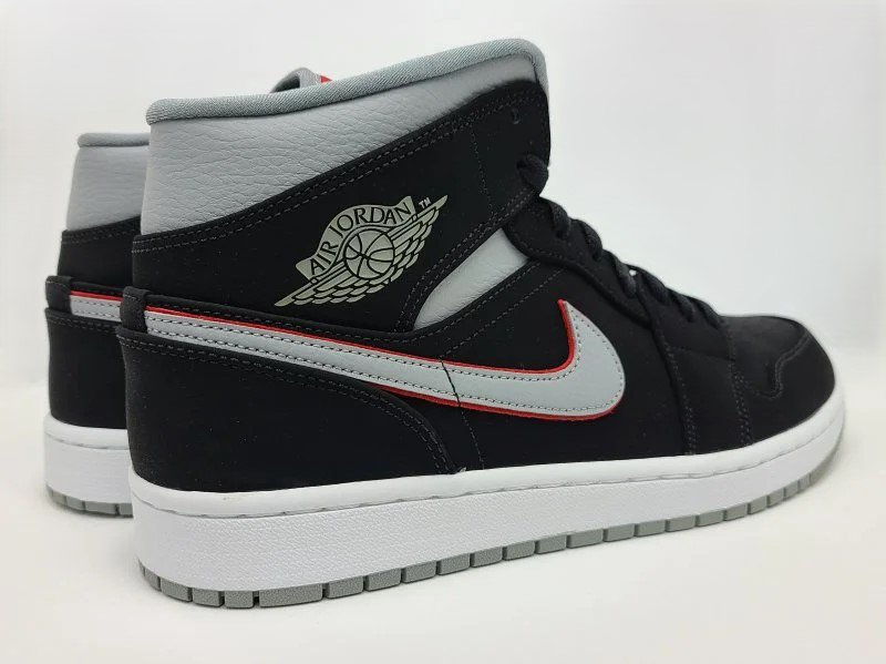 AIR JORDAN 1 MID( 硼 1 ߥå) 554724-060 28.5cm  ֥å/졼å 6 snisellya