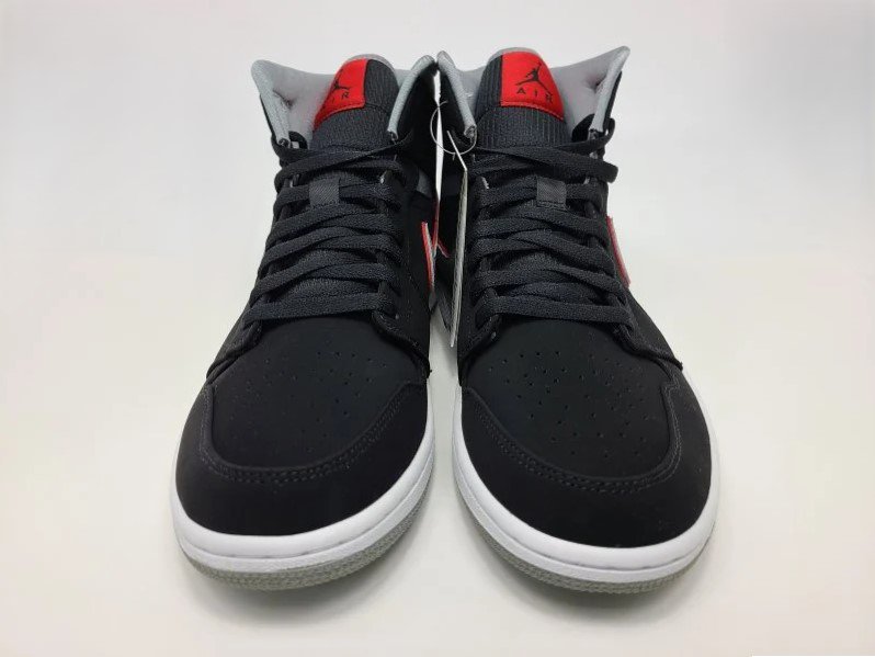 AIR JORDAN 1 MID( 硼 1 ߥå) 554724-060 28.5cm  ֥å/졼å 7 snisellya