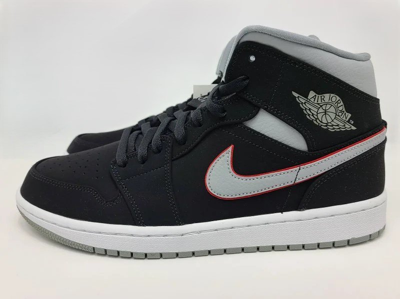 AIR JORDAN 1 MID( 硼 1 ߥå) 554724-060 28.5cm  ֥å/졼å 3 snisellya