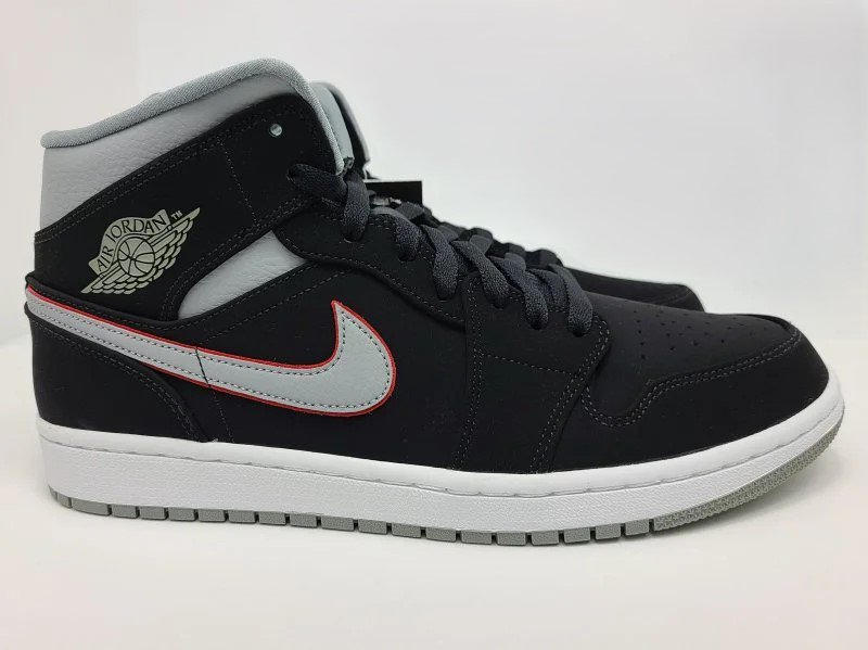 AIR JORDAN 1 MID( 硼 1 ߥå) 554724-060 28.5cm  ֥å/졼å 4 snisellya