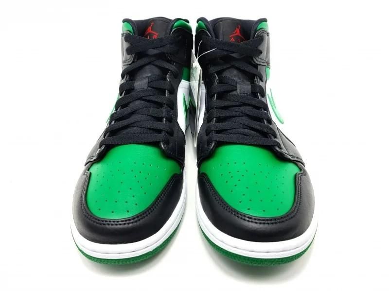 AIR JORDAN 1 MID( 硼 1 ߥå) 554724-067 28.5cm  ֥å/꡼/ۥ磻 7 snisellya