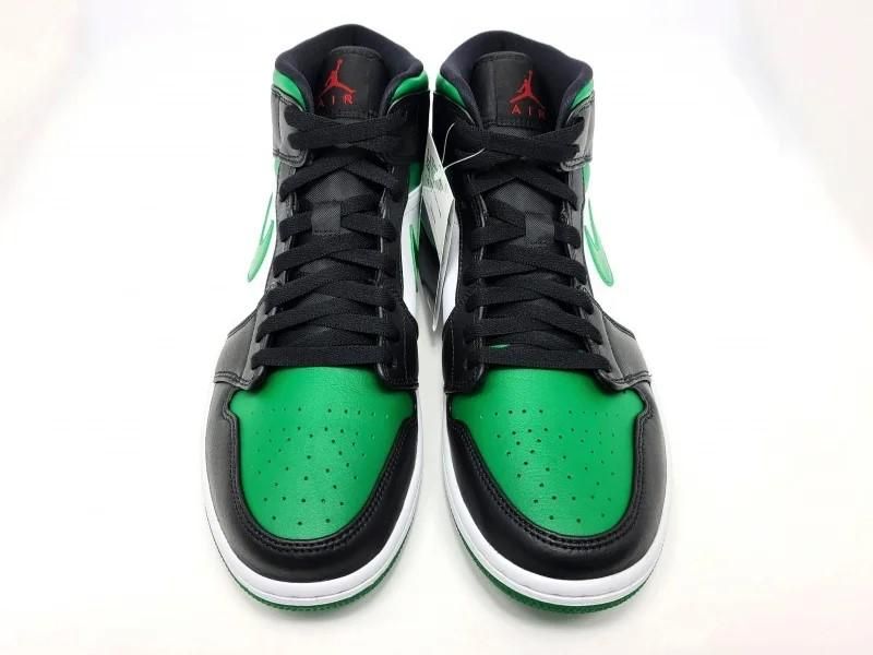 AIR JORDAN 1 MID( 硼 1 ߥå) 554724-067 28.5cm  ֥å/꡼/ۥ磻 8 snisellya