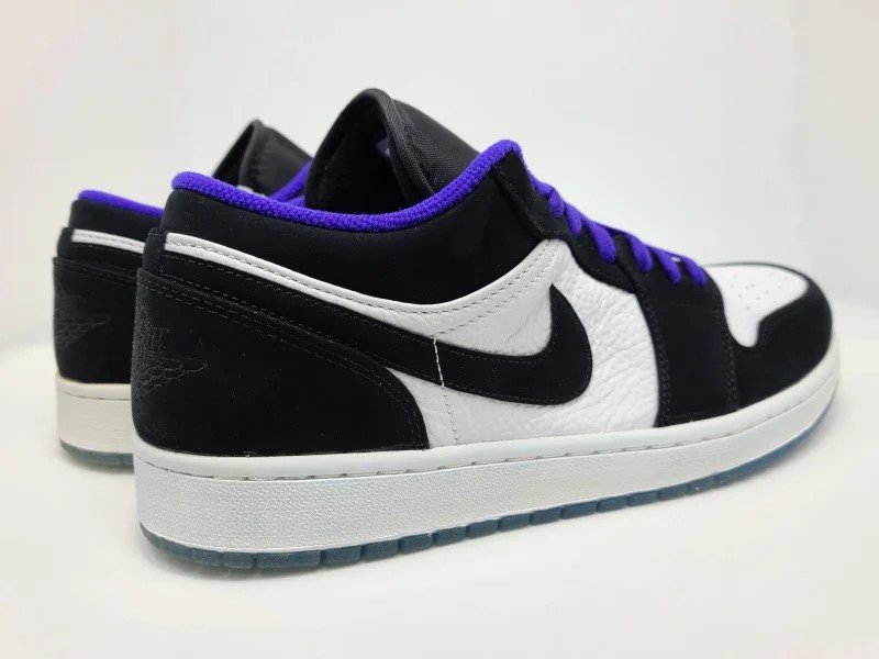 AIR JORDAN 1 LOW( 硼 1 ) 553558-108 28.5cm  ֥å/ۥ磻/ꥢ 6 snisellya