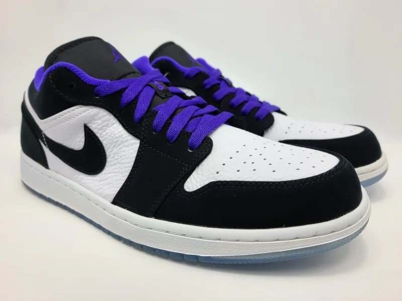 AIR JORDAN 1 LOW( 硼 1 ) 553558-108 28.5cm  ֥å/ۥ磻/ꥢ 2 snisellya