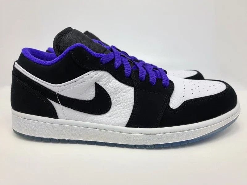 AIR JORDAN 1 LOW( 硼 1 ) 553558-108 28.5cm  ֥å/ۥ磻/ꥢ 4 snisellya