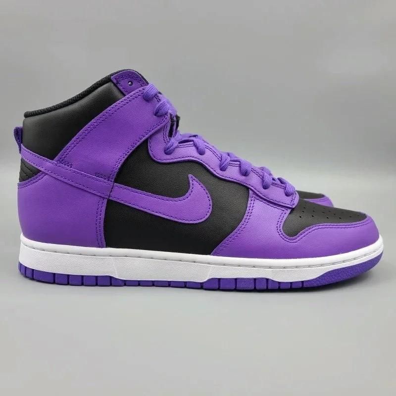 NIKE DUNK HIGH RETRO DV0829-500 紫/黒