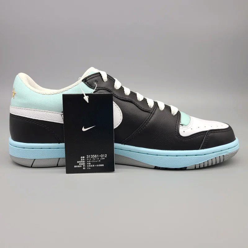 NIKE COURT FORCE LOW 313561-012 28.5cm ֥å/֥롼/ۥ磻  11 snisellya