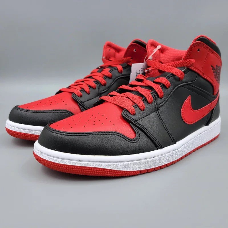 AIR JORDAN 1 MID( 硼 1 ߥå) DQ8426-060 28.5cm ֥å/ۥ磻/ե䡼å  1 snisellya