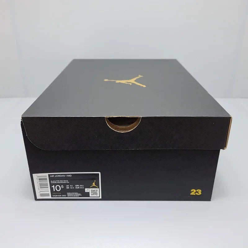 AIR JORDAN 1 MID( 硼 1 ߥå) DQ8426-060 28.5cm ֥å/ۥ磻/ե䡼å  14 snisellya