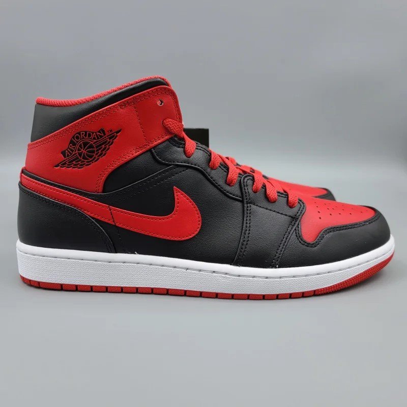 AIR JORDAN 1 MID( 硼 1 ߥå) DQ8426-060 28.5cm ֥å/ۥ磻/ե䡼å  4 snisellya