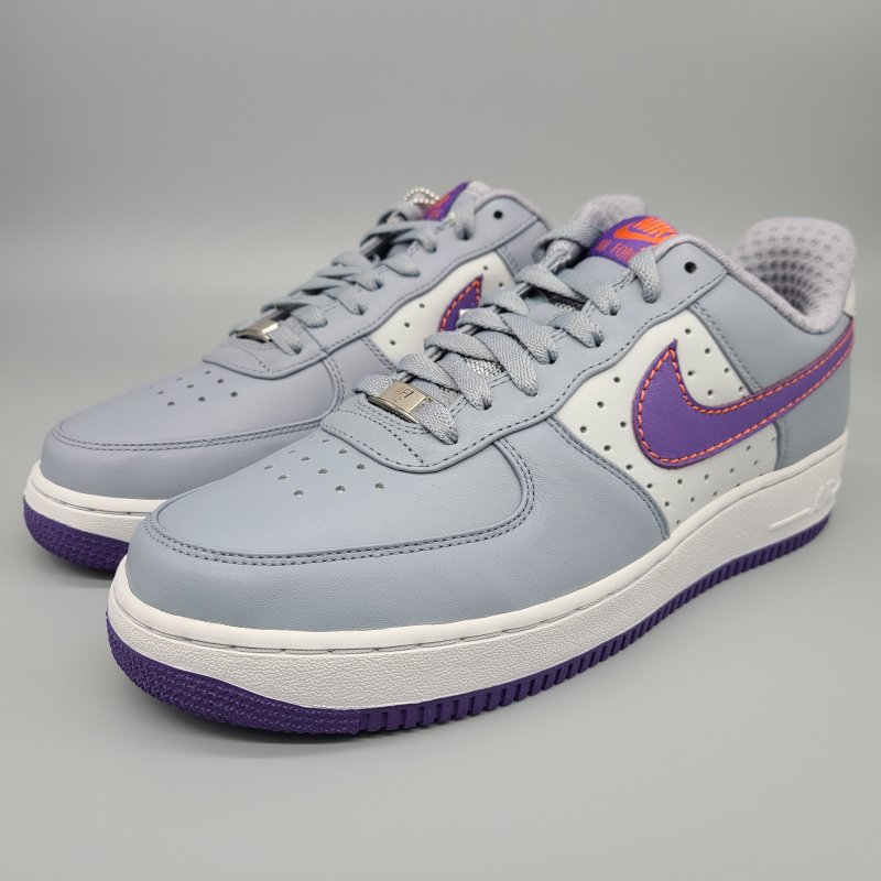 NIKE AIR FORCE 1 LOW PREMIUM,317314-051 28cm  GRAY/PURPLE 1 snisellya