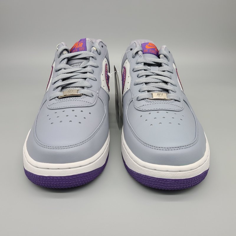 NIKE AIR FORCE 1 LOW PREMIUM,317314-051 28cm  GRAY/PURPLE 7 snisellya