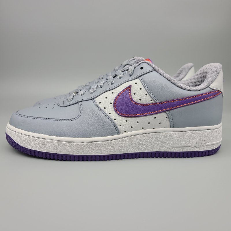 NIKE AIR FORCE 1 LOW PREMIUM,317314-051 28cm  GRAY/PURPLE 3 snisellya