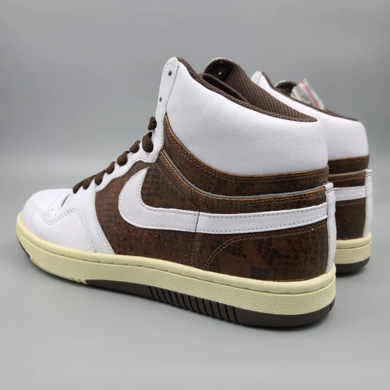 NIKE COURT FORCE HIGH PREMIUM PYTHON 313941-112 WHITE/BROWN 28cm  5 snisellya