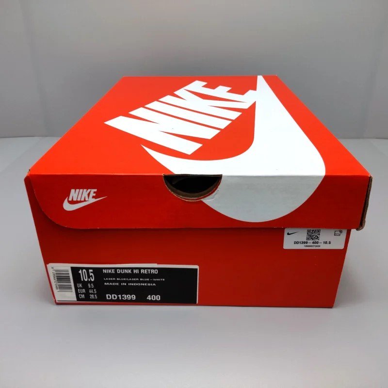 NIKE DUNK HIGH RETRO(ʥ  ϥ ȥ) DD1399-400 28.5cm 졼֥롼/ۥ磻/졼֥롼  14 snisellya