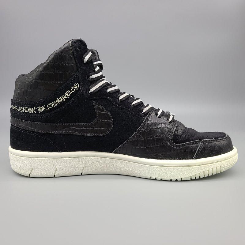 NIKE COURT FORCE HIGH STUSSY,312270-001 BLACK/BLACK-SAIL 28cm  11 snisellya