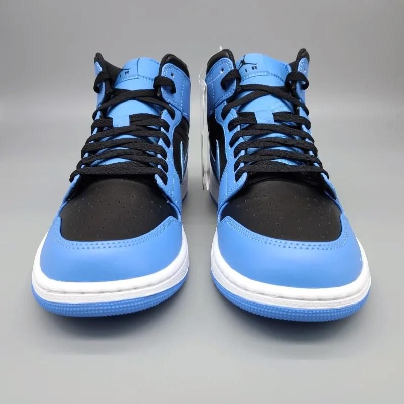 AIR JORDAN 1 MID DQ8426-401 28.5cm ˥Сƥ֥롼/ۥ磻/֥å  7 snisellya