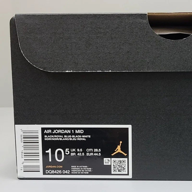 AIR JORDAN 1 MID DQ8426-042 28.5cm ֥å/֥å/ۥ磻/֥롼  13 snisellya