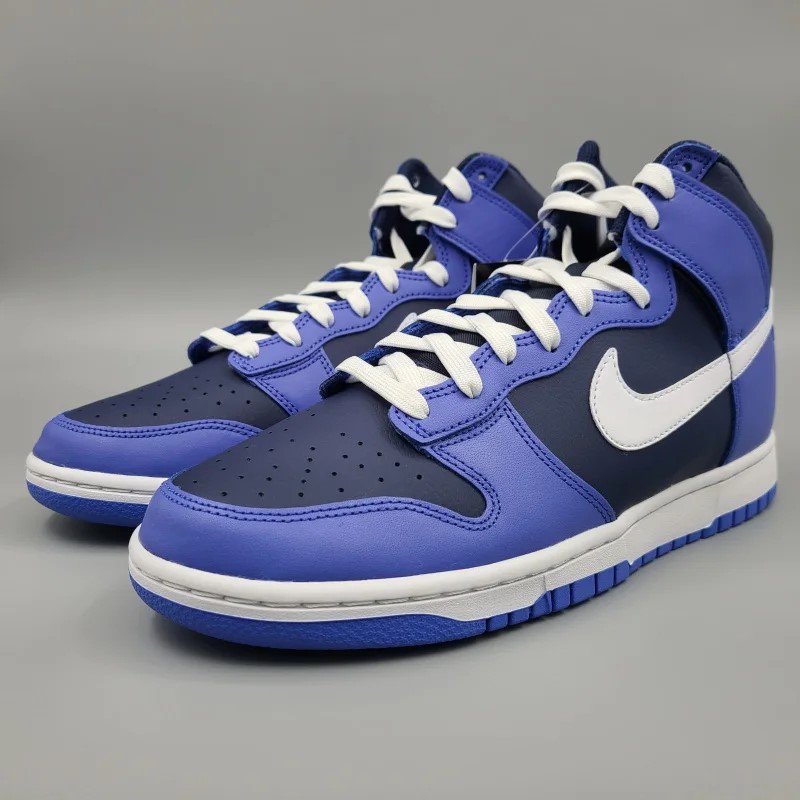 NIKE DUNK HIGH RETRO DJ6189-400 28.5cm MEDIUM BLUE/NAVY/WHITE   1 snisellya