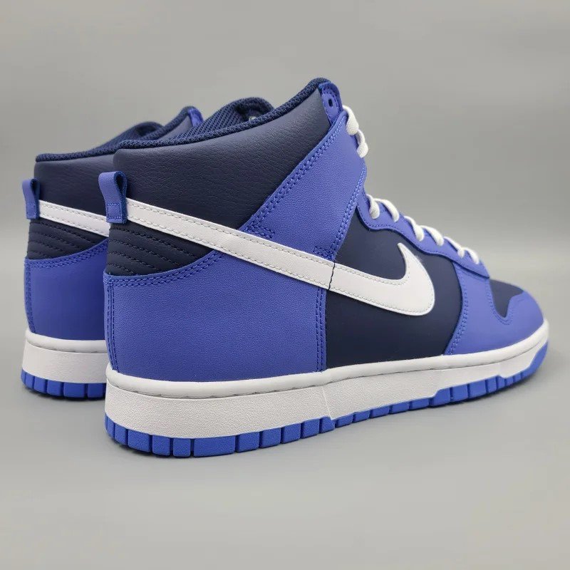 NIKE DUNK HIGH RETRO,DJ6189-400,BLUE/NAVY|snisellya