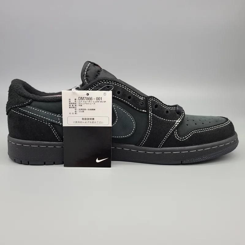 TRAVIS SCOTT x AIR JORDAN 1 LOW OG(ȥӥå X  硼 1  OG) DM7866-001 28.5cm  ֥å եȥ 11 snisellya