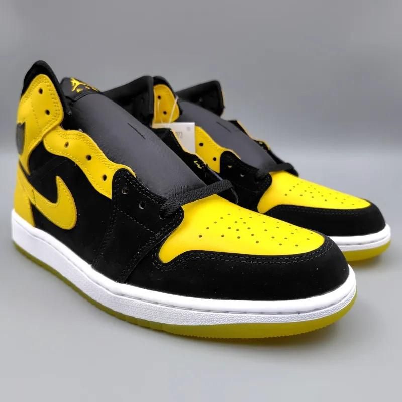 エア ジョーダン 1 ミッド SE HJ6654-071 ブラック/イエロー