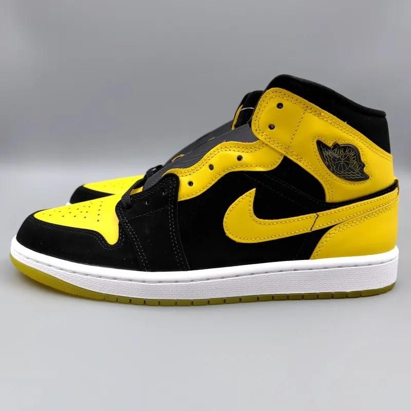 エア ジョーダン 1 ミッド SE HJ6654-071 ブラック/イエロー