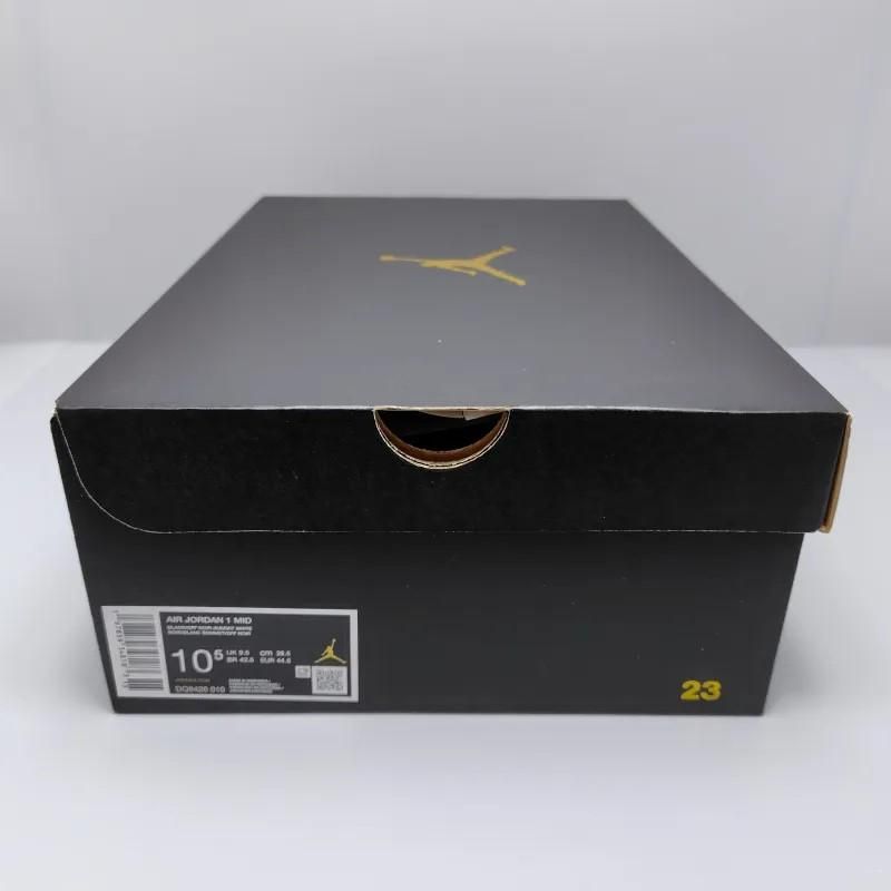 AIR JORDAN 1 MID (エア ジョーダン 1 ミッド) DQ8426-010 28.5cm ブラック/サミットホワイト/オフノワール 新品 14 snisellya