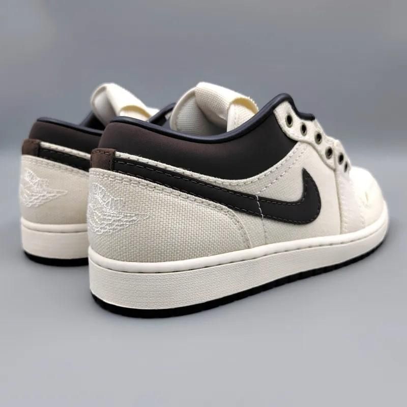 AIR JORDAN 1 LOW PREMIUM (エア ジョーダン 1 ロー プレミアム) IB8058-110 28.5cm ペールアイボリー/オフノワール/バロックブラウン 新品 6 snisellya
