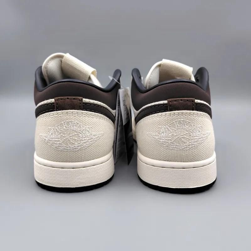 AIR JORDAN 1 LOW PREMIUM (エア ジョーダン 1 ロー プレミアム) IB8058-110 28.5cm ペールアイボリー/オフノワール/バロックブラウン 新品 9 snisellya