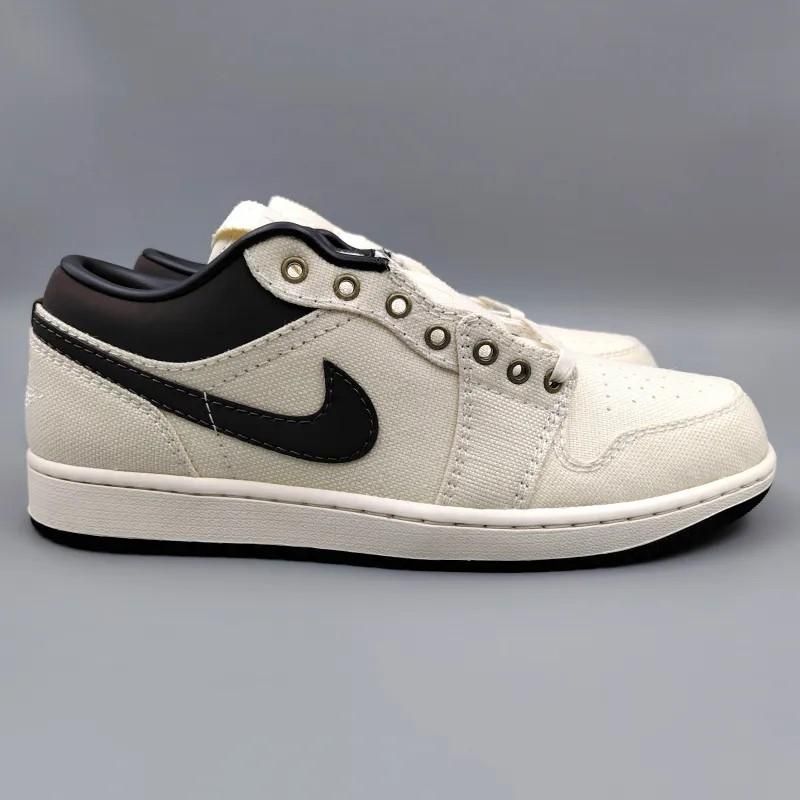 AIR JORDAN 1 LOW PREMIUM (エア ジョーダン 1 ロー プレミアム) IB8058-110 28.5cm ペールアイボリー/オフノワール/バロックブラウン 新品 4 snisellya