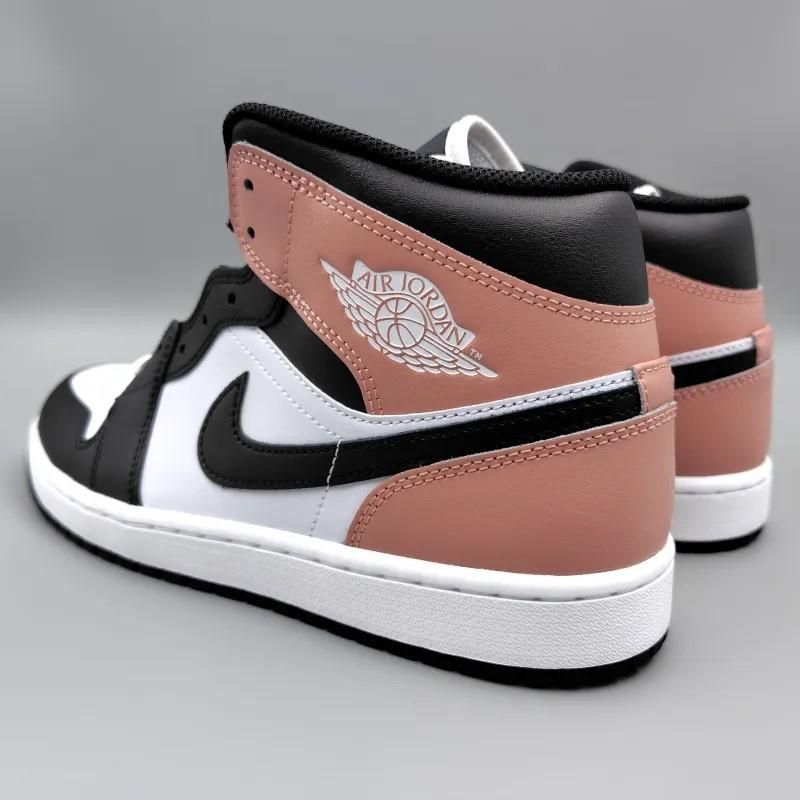 AIR JORDAN 1 MID (エア ジョーダン 1 ミッド) DQ8426-100 28.5cm ホワイト/ラストピンク/ブラック 新品 5 snisellya